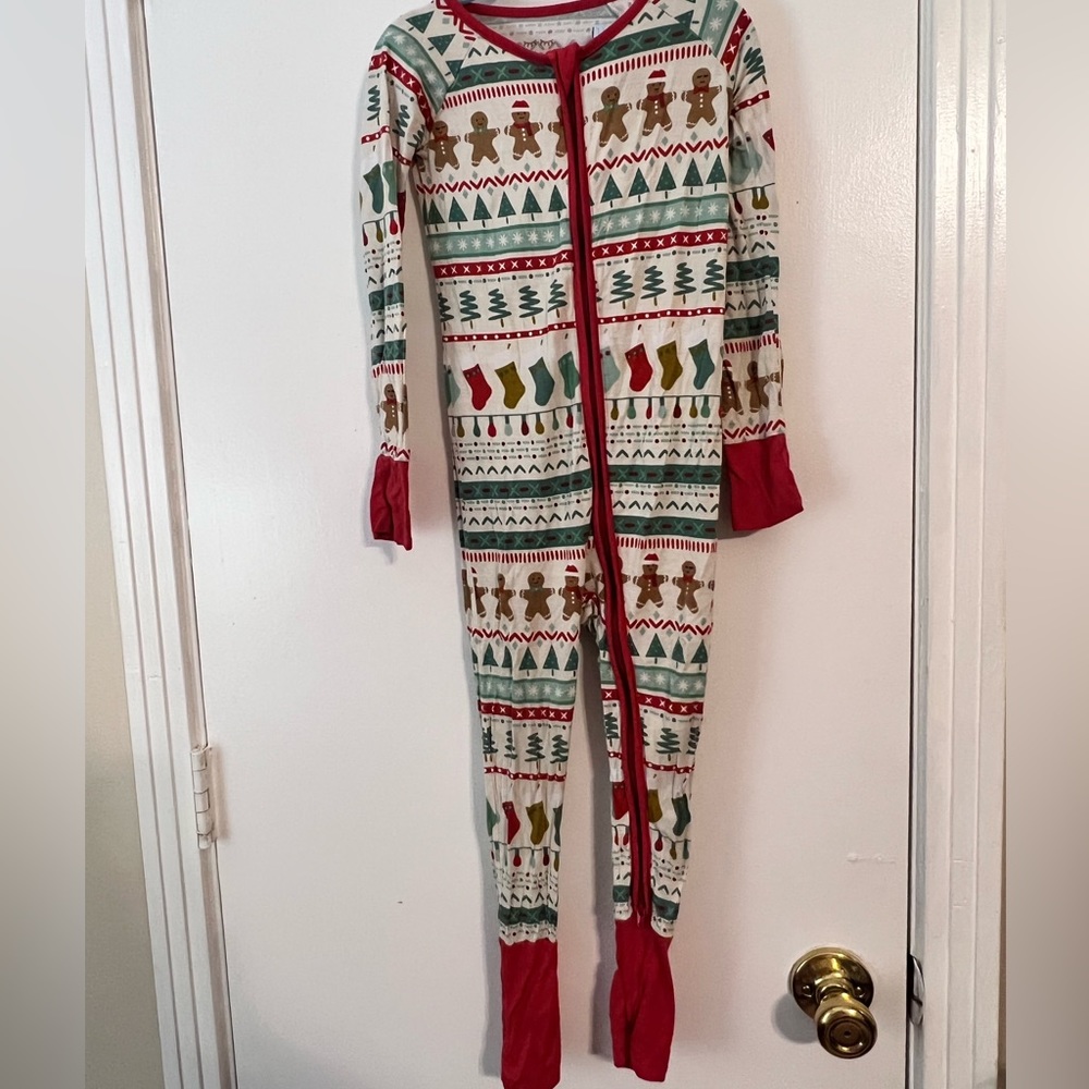 Fair isle little sleepies zippy